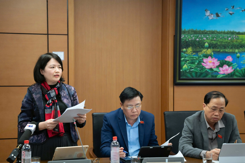 Đại biểu Nguyễn Thị Mai Thoa - đoàn Hải Phòng