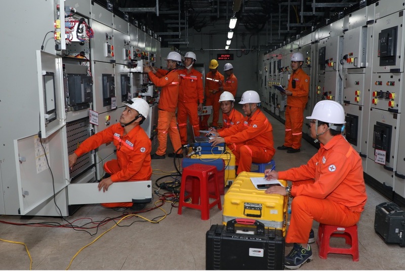 AVC thực hiện đại tu, thí nghiệm Tổ máy S3 - NMNĐ Duyên Hải 3 mở rộng ngày 02/11/2025. Ảnh: Bình An