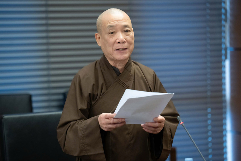 Đại biểu Thích Bảo Nghiêm - đoàn Hà Nội