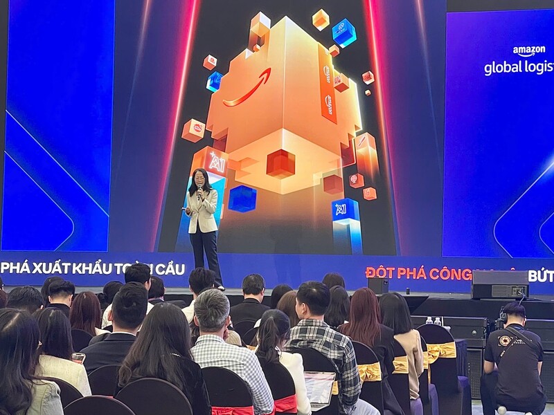 Bà Zhang Hui, Giám đốc AGL khu vực châu Á - Thái Bình Dương phát biểu tại Hội nghị.