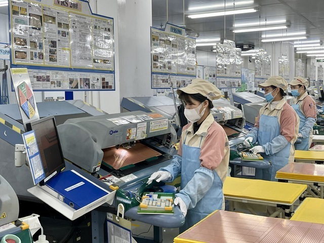 Trong 10 tháng năm 2025, toàn Thành phố Hà Nội đã thu hút 3.907 triệu USD vốn FDI, gấp 2,4 lần cùng kỳ năm 2024. Ảnh: BĐTCP