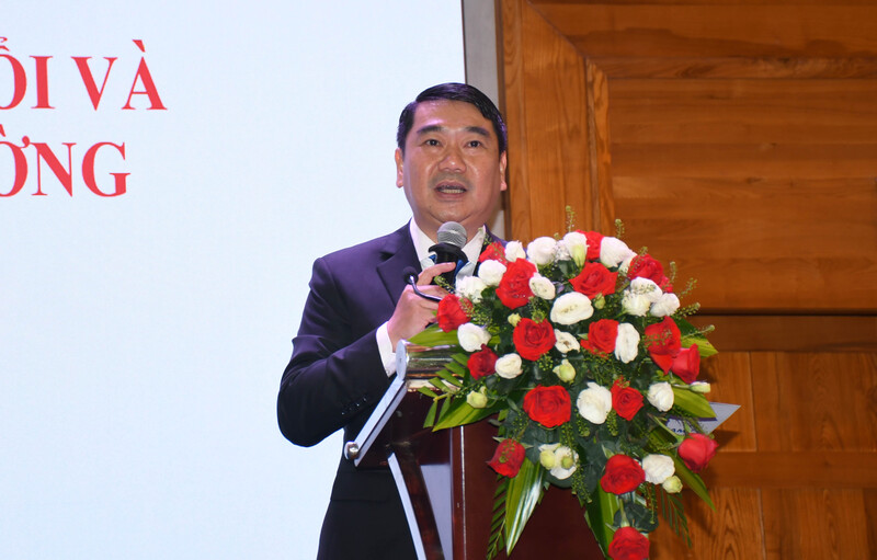 Ông Lê Việt - Tổng giám đốc Công ty TNHH MTV Thép Miền Nam (VNSTEEL). Ảnh: Minh Khuê.