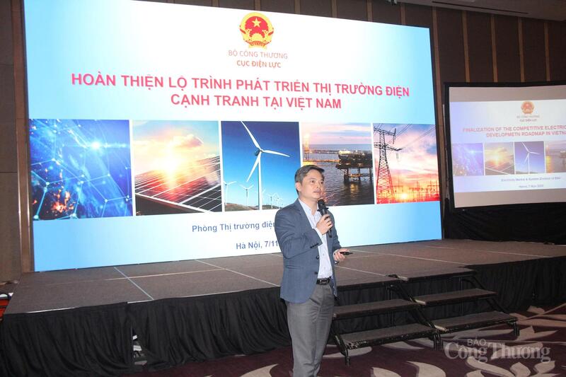 Ông Nguyễn Quang Minh - Trưởng phòng Thị trường điện và Hệ thống điện (Cục Điện lực). Ảnh: P.C.