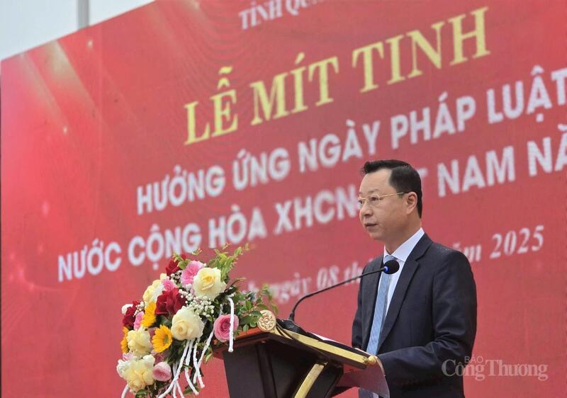 Ông Lê Văn Ánh, Phó Chủ tịch UBND tỉnh Quảng Ninh phát biểu tại sự kiện.