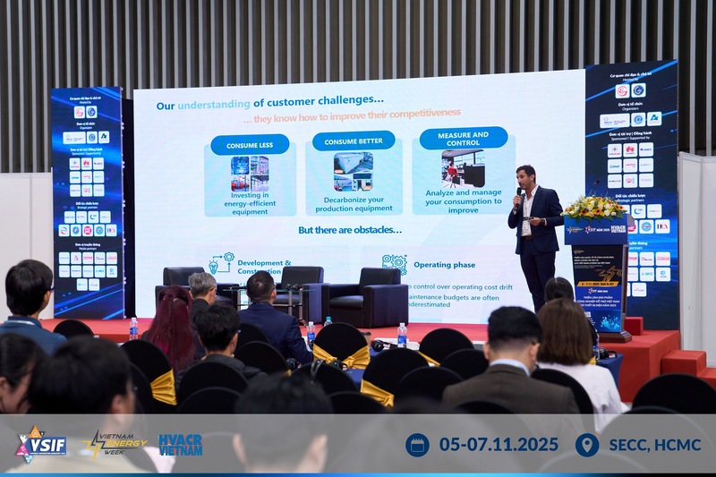 Bài trình bày của GreenYellow đã thu hút sự quan tâm mạnh mẽ từ các bên liên quan chủ chốt trong ngành