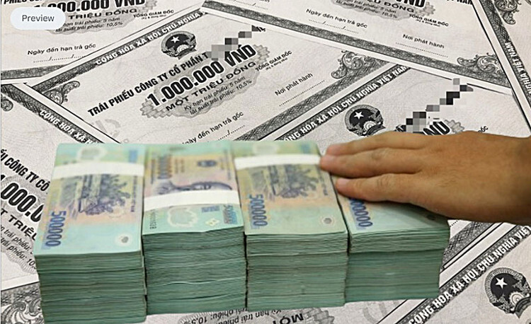 10 tháng đầu năm 2025, tổng giá trị phát hành trái phiếu doanh nghiệp là 481.944 tỷ đồng. Ảnh minh họa