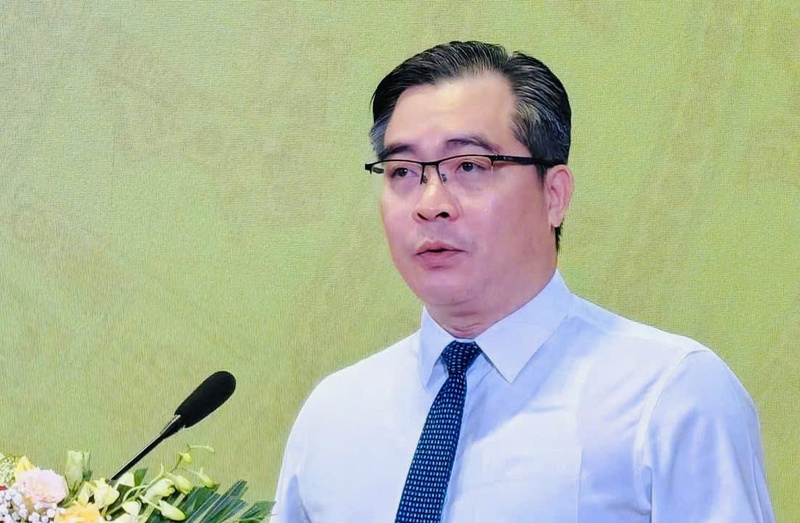 Mr. Nong Viet Yen - Director of the Department of Culture, Sports and Tourism of Lao Cai province. Photo: Lao Cai Provincial Electronic Information Portal.