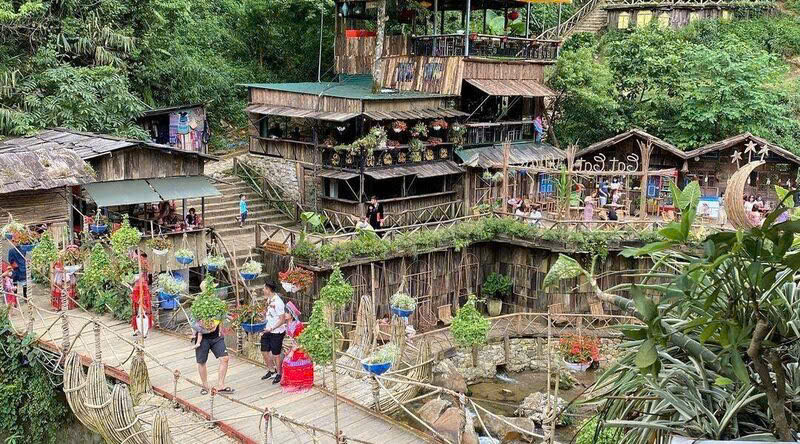 Sapa is one of the famous tourist destinations of Lao Cai province - Vietnam. Photo: Lao Cai Province Electronic Information Portal.