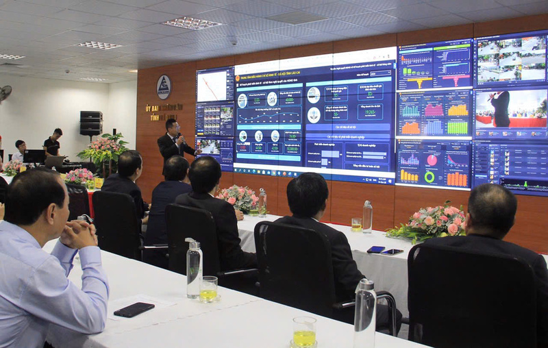 Since 2021, the province has issued a decision approving the Digital Transformation Program of Lao Cai province to 2025, with a vision to 2030. Photo: Lao Cai Provincial Foreign Affairs Information Portal.