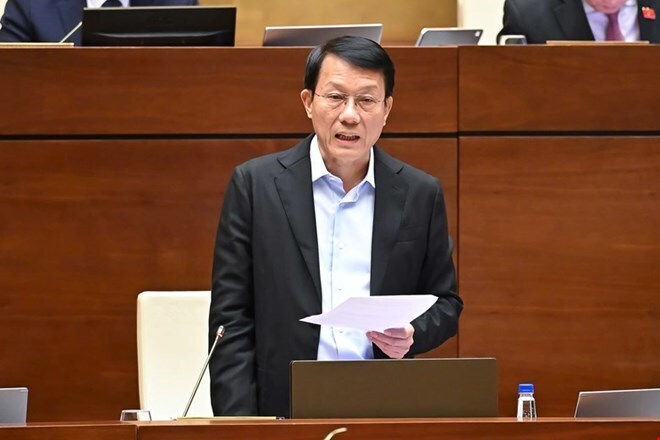 Đại tướng Lương Tam Quang - Bộ trưởng Bộ Công an. Ảnh: Quochoi.vn.