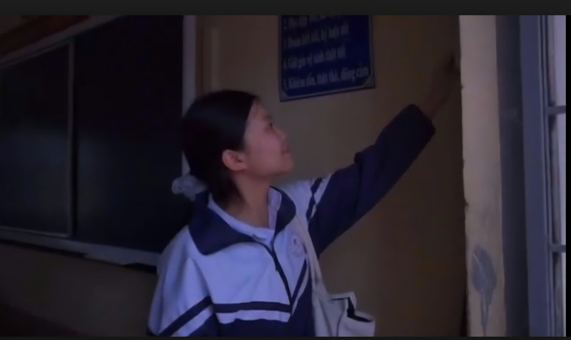 Cảnh trong một tác phẩm thể loại Tiết kiệm năng lượng tòa nhà dự thi. Ảnh chụp màn hình