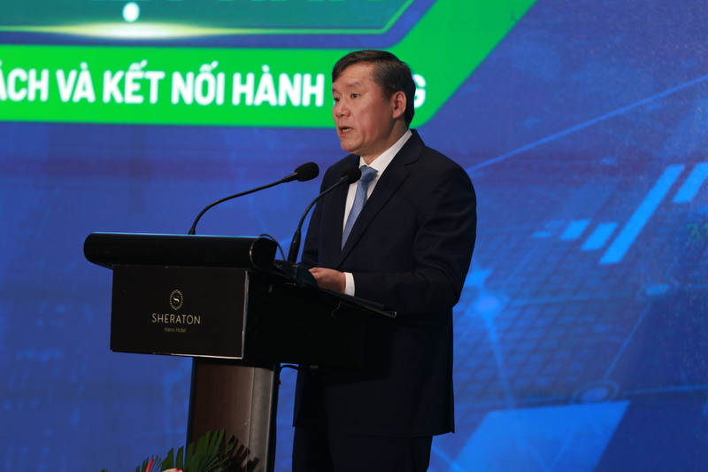 GS.TS. Lê Văn Lợi, Chủ tịch Viện Hàn lâm Khoa học xã hội Việt Nam phát biểu khai mạc diễn đàn