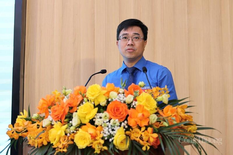 Đồng chí Bùi Hoàng Tùng, Bí thư Đoàn Thanh niên Chính phủ. Ảnh: Quỳnh Trang