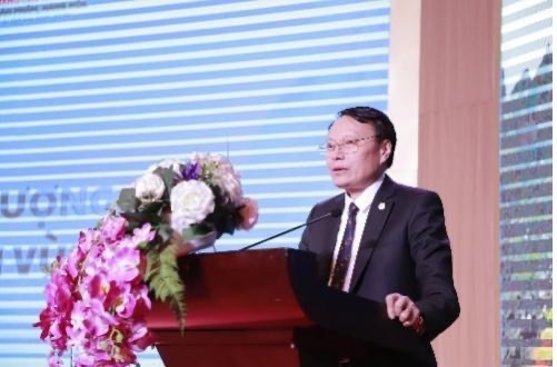 Phó Chủ tịch Ủy ban Tiêu chuẩn Đo lường Chất lượng Quốc gia Trần Hậu Ngọc. Ảnh: Hoàng Bách.