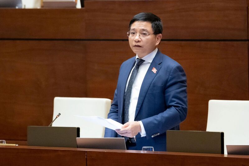 Bộ trưởng Bộ Tài chính Nguyễn Văn Thắng. Ảnh: QH