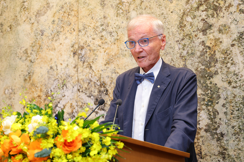 Κος Stefan Messer - Πρόεδρος του Εποπτικού Συμβουλίου της Messer: Αυτή είναι μια εξαιρετική ευκαιρία για τη βιετναμέζικη βιομηχανία να μειώσει τις εκπομπές άνθρακα μέσω της χρήσης βιομηχανικών αερίων χαμηλών εκπομπών.