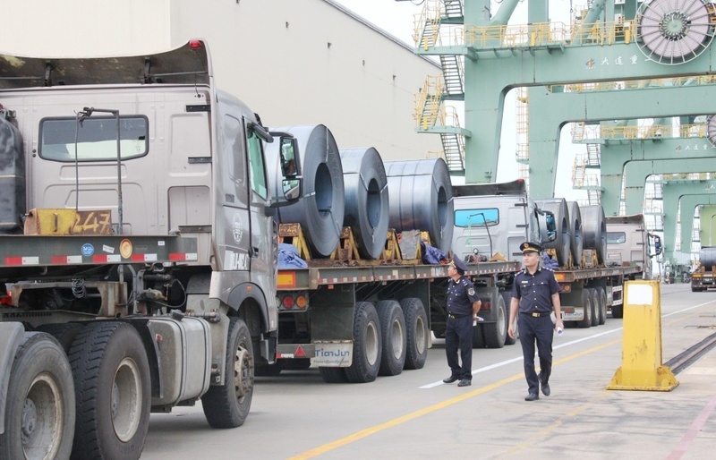 Đề án thí điểm mô hình thông quan tập trung thu hút sự quan tâm của nhiều doanh nghiệp xuất nhập khẩu. Ảnh: TCHQ