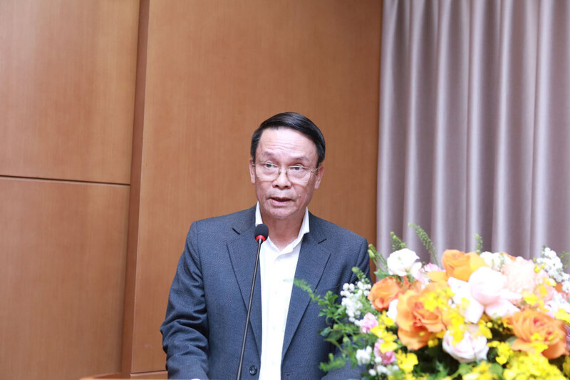 Ông Nguyễn Đức Lợi, Phó Chủ tịch Thường trực Hội Nhà báo Việt Nam, Phó Trưởng ban tổ chức giải. Ảnh: Đình Cường