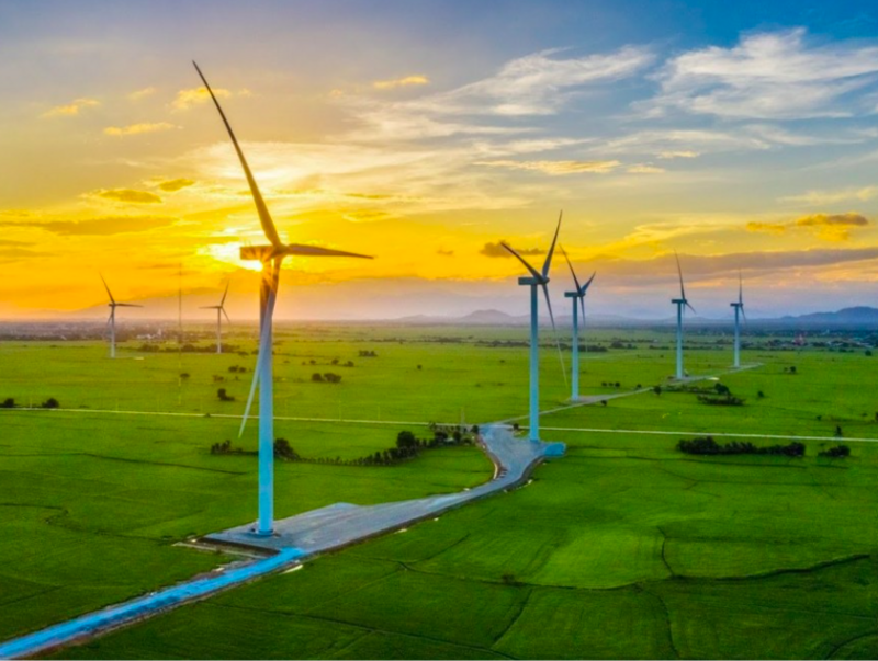 Việc huy động giảm công suất nguồn điện gió chỉ diễn ra trong ngắn hạn (Ảnh minh hoạ)