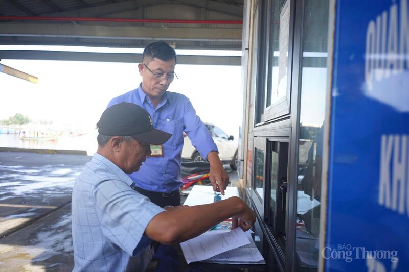 Nơi tiếp nhận thông tin tàu cá, nhật ký khai thác, báo cáo khai thác thủy sản