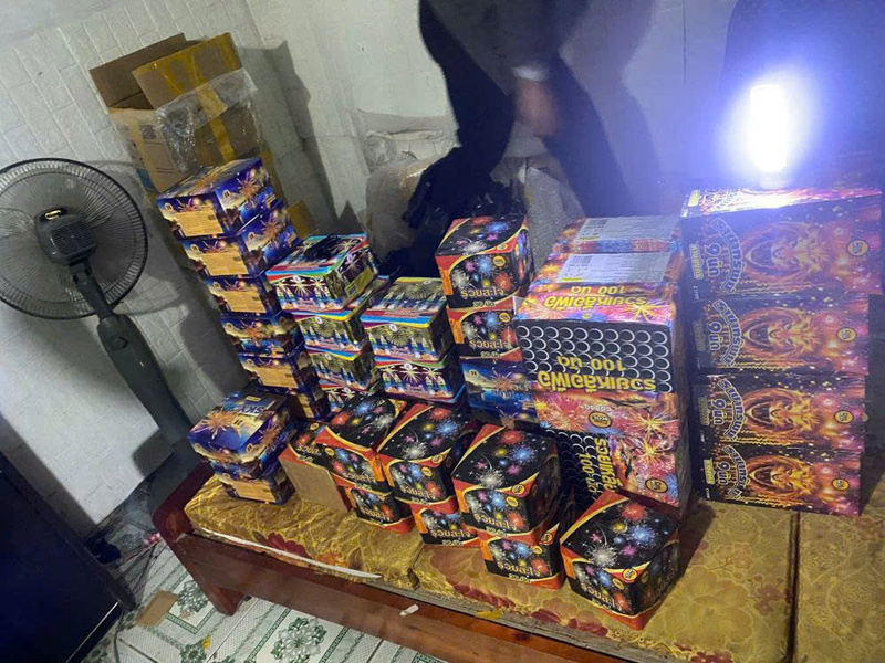 Tang vật vụ án. Ảnh: Công an Hà Tĩnh