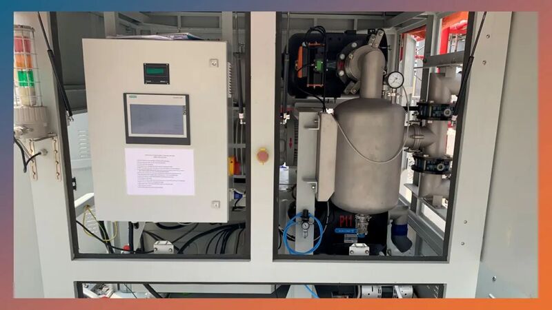 Hệ thống được trang bị van an toàn thông minh, tự động đóng kín ngay lập tức khi mất điện đột ngột (ảnh CTV).