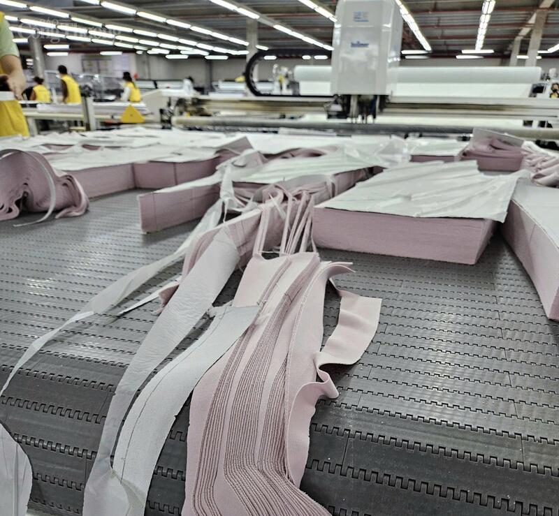 Vải vụn trong quá trình sản xuất dệt may sẽ được Syre tái chế. Ảnh: HT