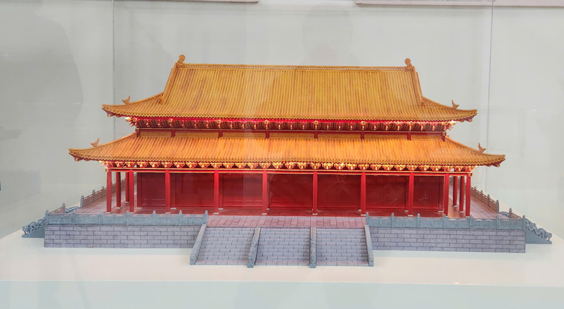 Mô hình phỏng dựng điện Kính Thiên