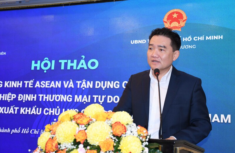 Ông Nguyễn Trường Thi - Phó Giám đốc Sở Công Thương TP. Hồ Chí Minh. Ảnh: Minh Khuê.