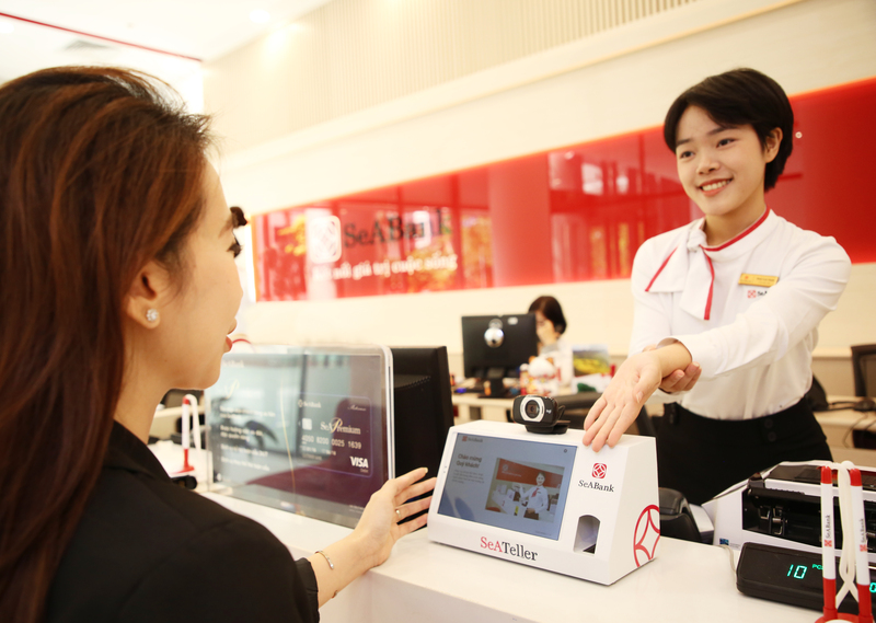 Met de baliesoftware van SeATeller kan SeABank transactieprocessen automatiseren.