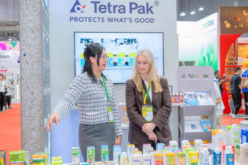 Tetra Pak coi Vietnam Food Expo 2025 là cách để mang công nghệ Thụy Điển đến gần doanh nghiệp Việt Nam (Ảnh: Thương vụ Việt Nam tại Thuỵ Điển)
