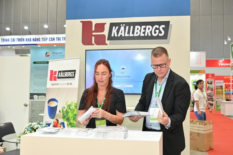 Kỳ vọng lớn nhất của Kallbergs sau triển lãm là xây dựng mạng lưới phân phối chiến lược tại Việt Nam (Ảnh: Thương vụ Việt Nam tại Thuỵ Điển)