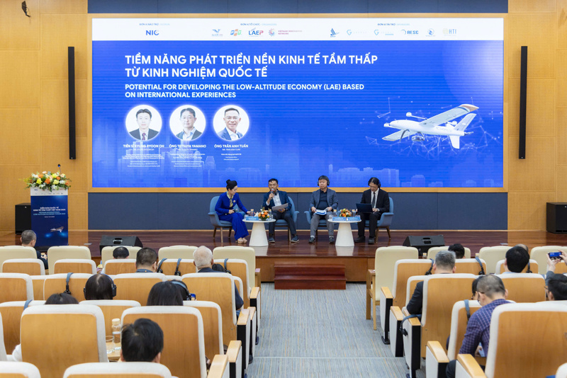 Speakers discussed the potential for low-level economic development within the framework of the forum. Photo: TT.