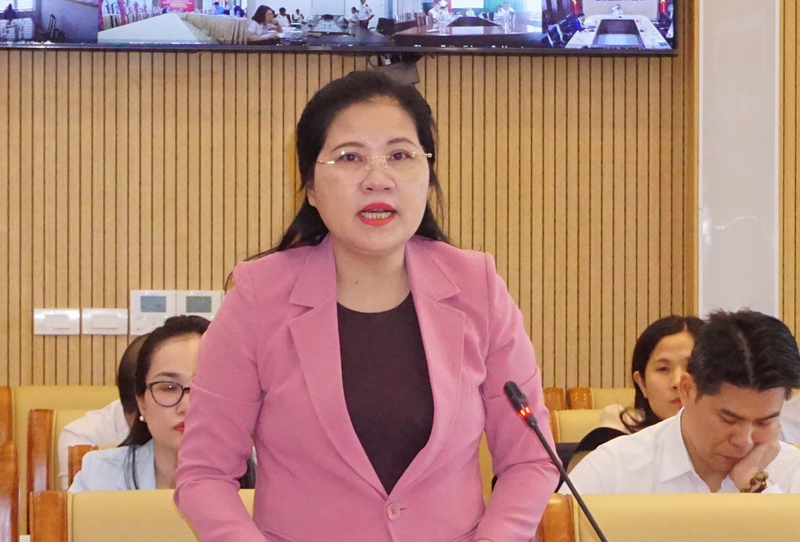 Phó chủ tịch Hội đồng Dân tộc của Quốc hội Đinh Thị Phương Lan
