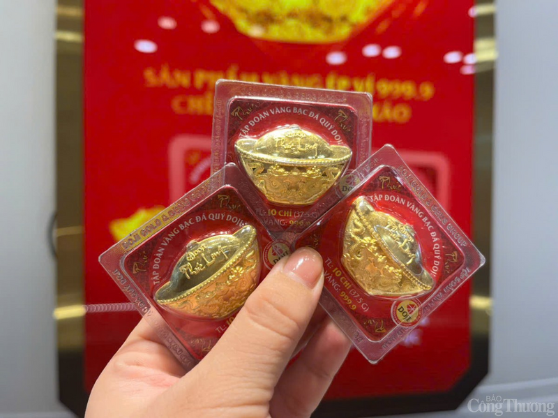 Giá vàng hôm nay ngày 16/11/2025. Ảnh: P.C