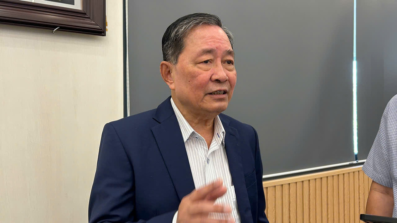 Ông Nguyễn Nam Hải, Chủ tịch VICOFA trao đổi với phóng viên Báo Công Thương