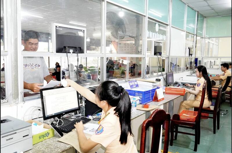 Công an 34 địa phương đẩy mạnh làm "sạch" dữ liệu phương tiện. Ảnh: Cục Cảnh sát giao thông