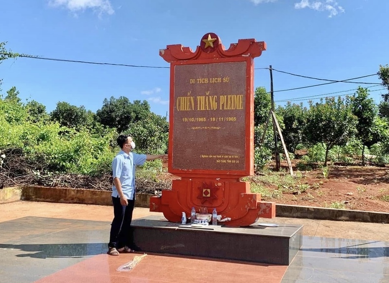 Di tích lịch sử chiến thắng Plei Me.