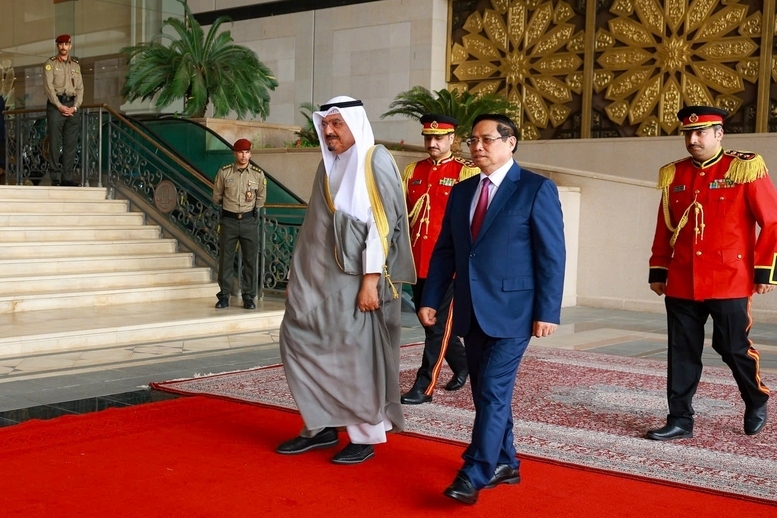 Sau gần 50 năm thiết lập (10/1/1976 - 10/1/2026), quan hệ Việt Nam - Kuwait phát triển tốt đẹp. Ảnh: TTXVN