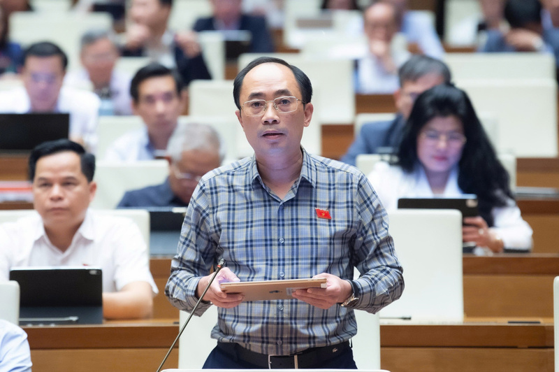 Đại biểu Lê Nhật Thành - đoàn Hà Nội