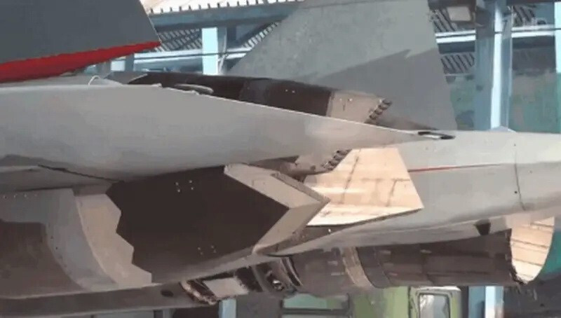 Máy bay Su-57 với mẫu động cơ phản lực ‘Sản phẩm 30’. Ảnh: RIAN