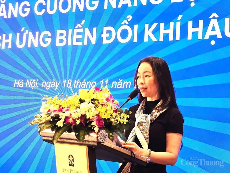 TS. Mai Kim Liên - Phó Cục trưởng Cục Biến đổi khí hậu, Bộ Nông nghiệp và Môi trường