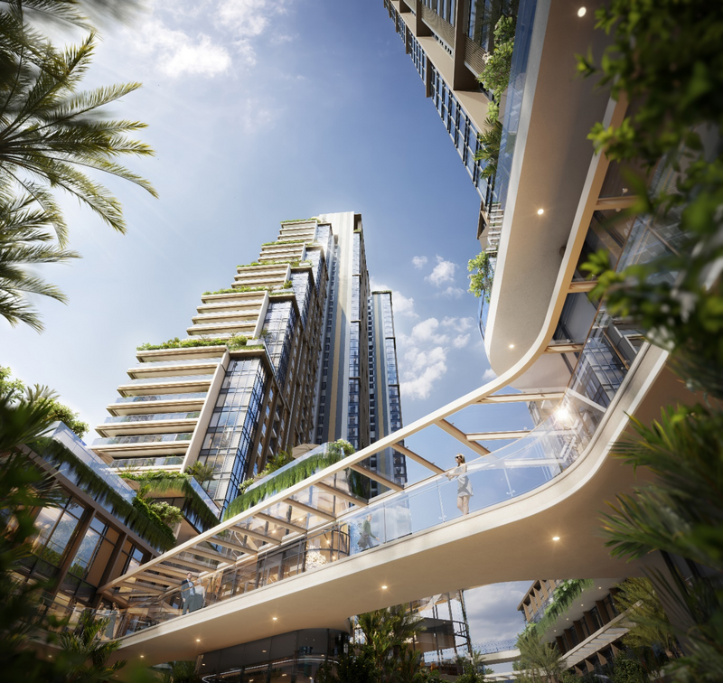 Tại Aria Bay, mỗi tầng không gian là sự hòa quyện của kiến trúc, thiên nhiên và trải nghiệm tinh tuyển.