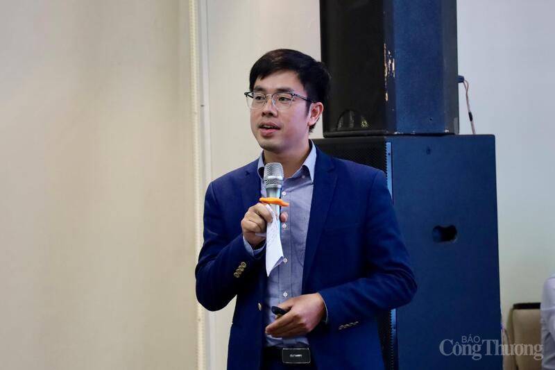 Ông Trần Văn Việt - chuyên viên Cục Đổi mới sáng tạo, Chuyển đổi xanh và Khuyến công (Bộ Công Thương). Ảnh: Phương Trang