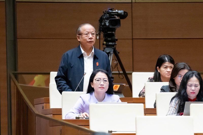 Đại biểu Nguyễn Văn Thân - đoàn Hưng Yên.