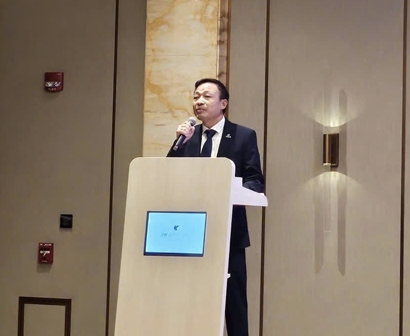 Ông Phan Công Thành, Tổng Giám đốc PVFCCo phát biểu tại Lễ ký kết (Ảnh: PVFCCo)