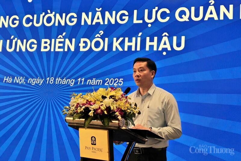 Ông Vũ Thái Trường - Trưởng ban Biến đổi khí hậu, Năng lượng và Môi trường, UNDP Việt Nam