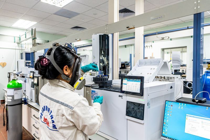 Phòng Thí nghiệm BSR đạt chuẩn ISO/IEC 17025:2017, có hiệu lực đến 2030. Ảnh: BSR