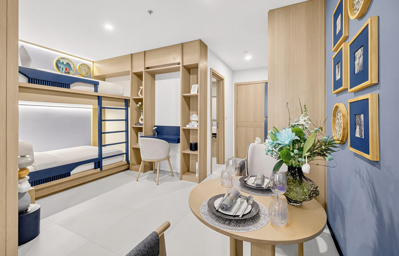 Căn hộ mẫu 1N + Sun Centro Town. Ảnh: Sun Property