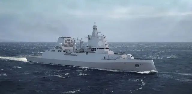 Chiến hạm lớp F127 của Đức. Ảnh: Defesne News